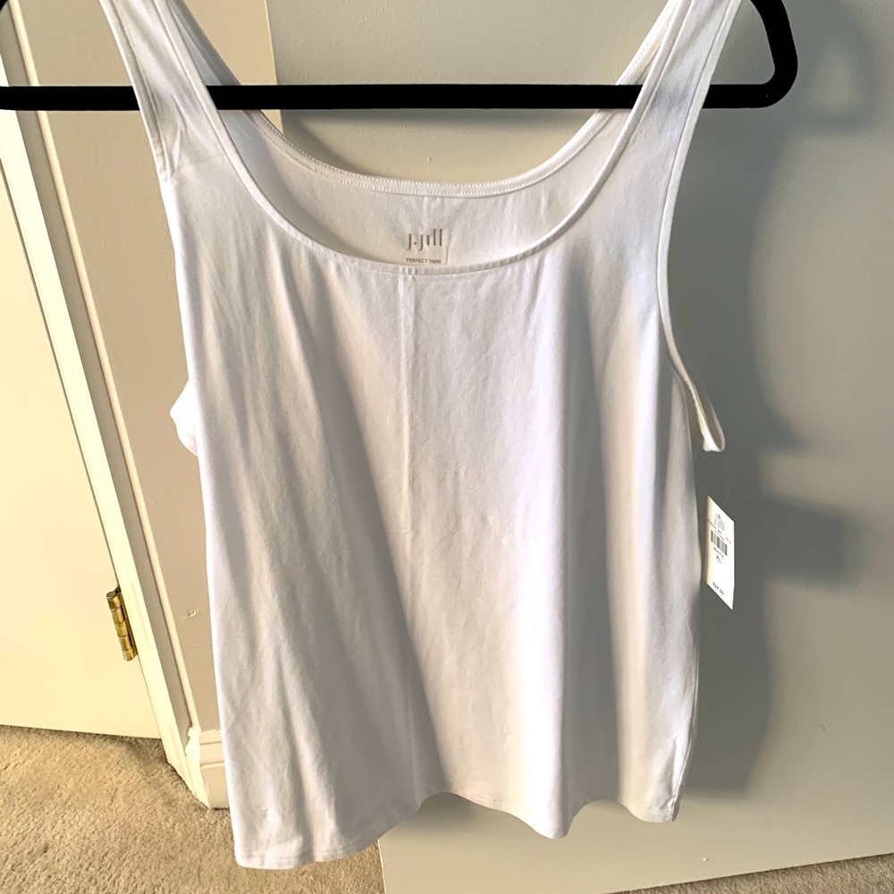 J. Jill white tank top never worn
